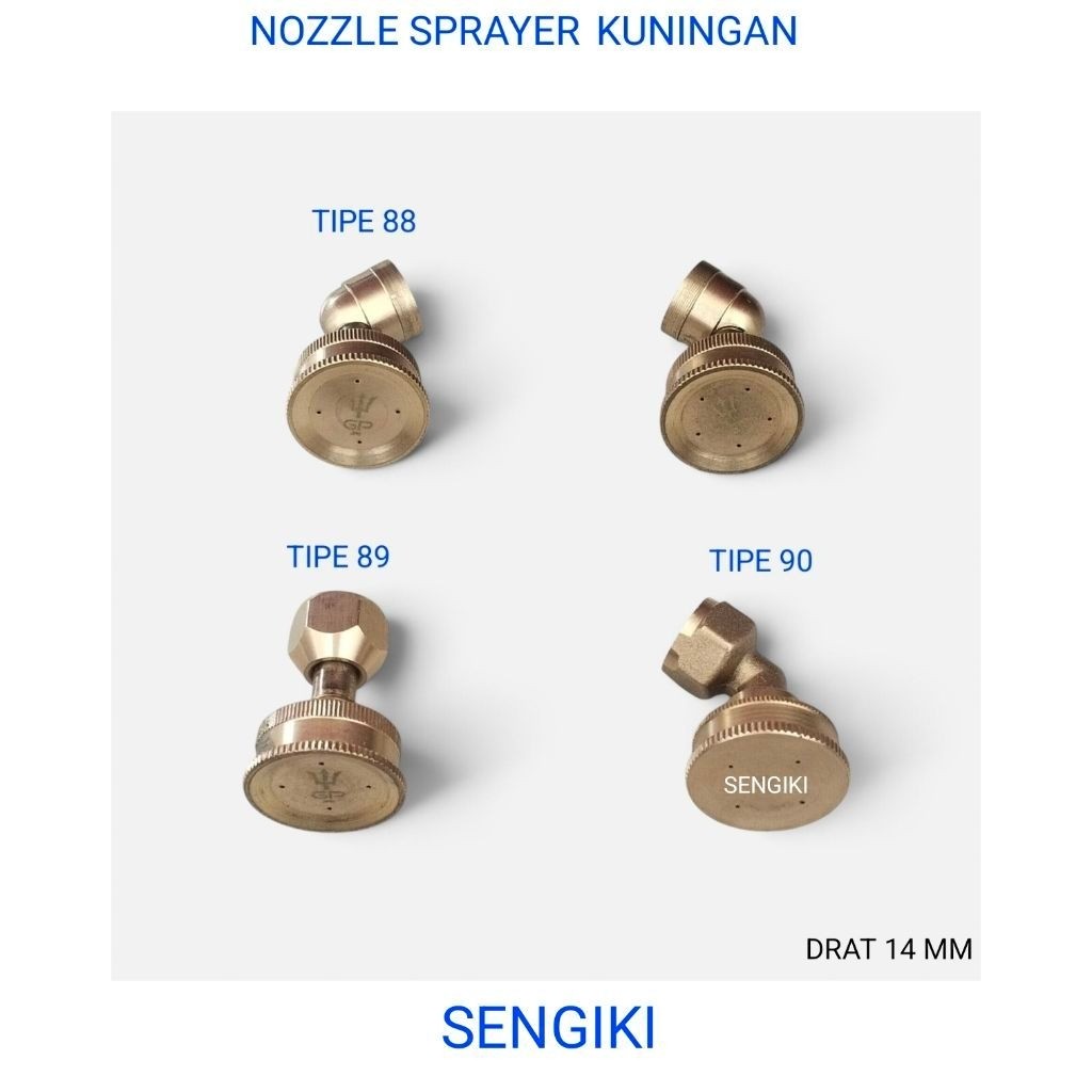 SENGKI - BRASS SPRAYER NOZZLE BRASS SPRAYER NOZZLE PEST SPRAYER