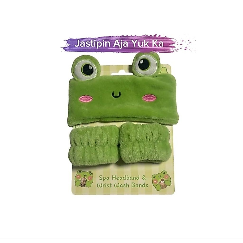 [READY] OHSOME ที่คาดผม - ที่คาดผมพร้อมสายรัดข้อมือกบ
