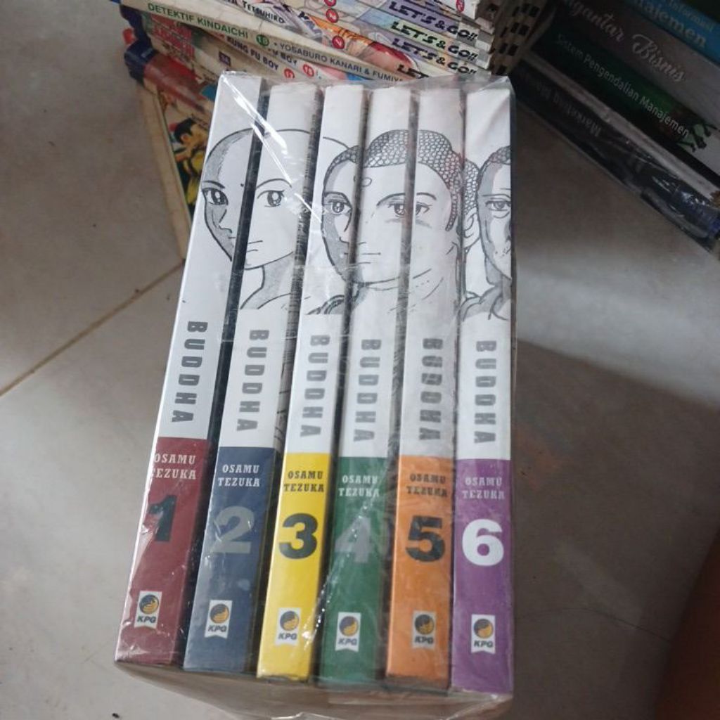 BUDDHA COMICS 1-6 OSAMU TEZUKA