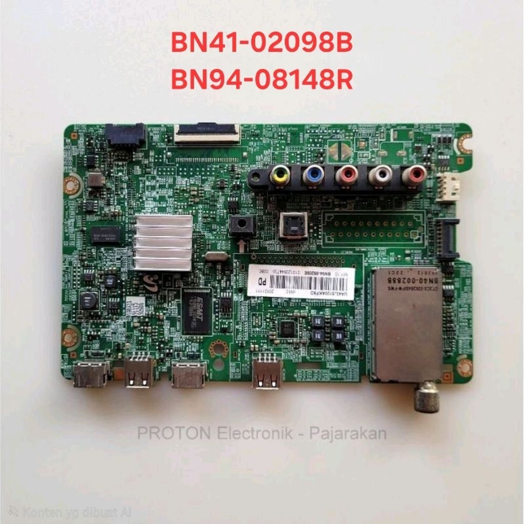 MESIN Samsung UA43J5100 UA43J5100AK UA32H5150AK LCD LED TV เมนบอร์ดเครื่อง BN41-02098B BN94-08209E U