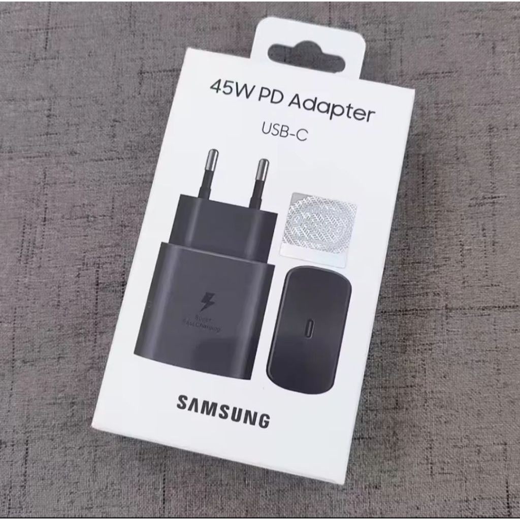 45WATT TYPE C FAST CHARGING CHARGER ADAPTER SAMSUNG GALAXY Z FOLD8 5G ORIGINAL ADAPTER 100% 45W TYPE