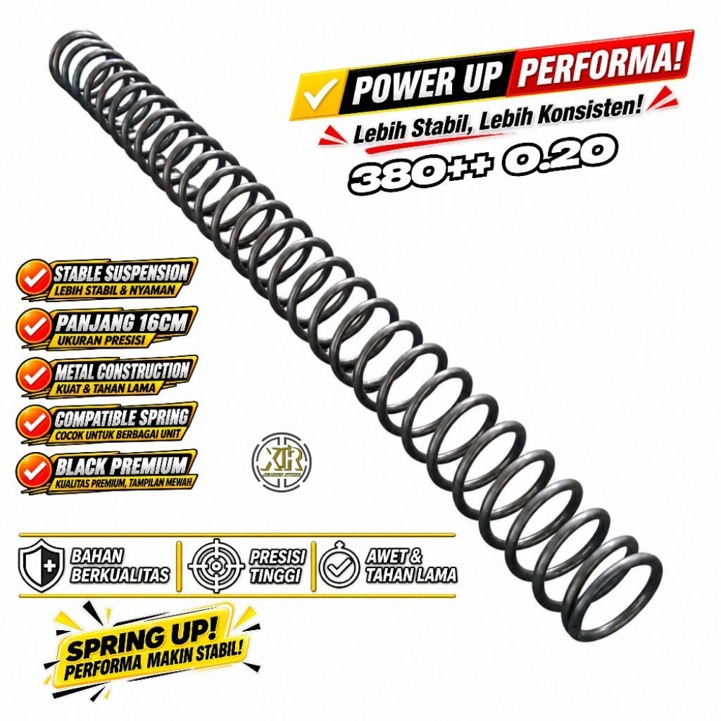Spring Upgrade 790/416 Black premium Spring piston 16cm