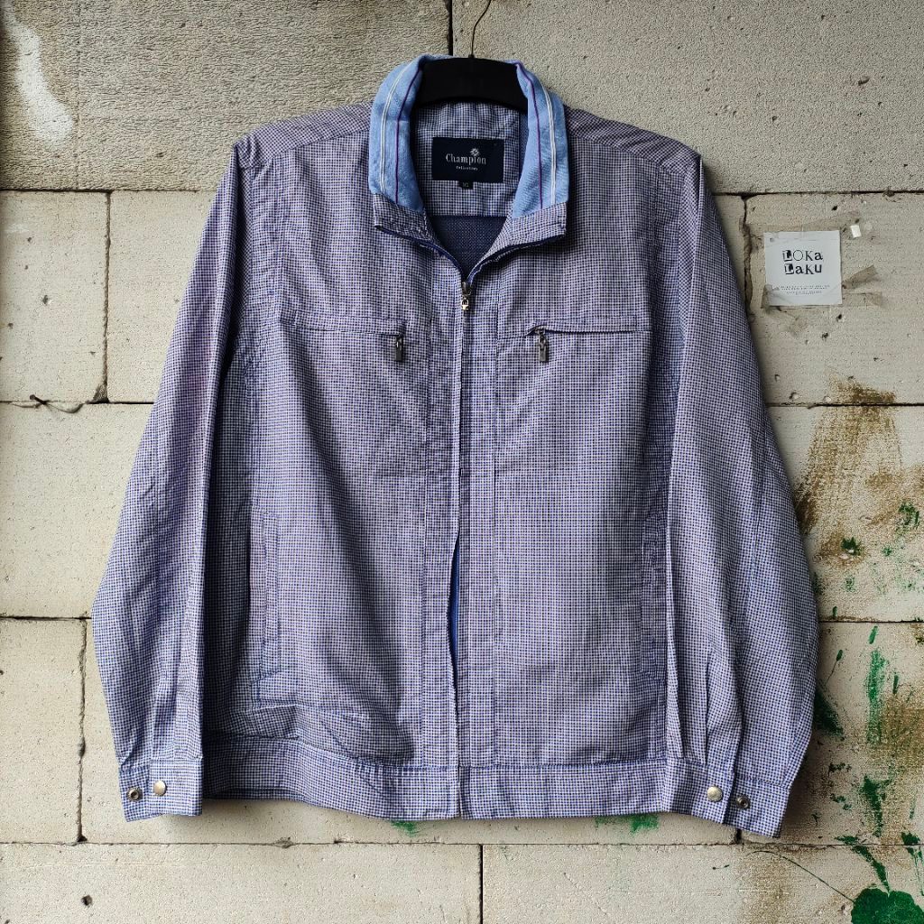 Champion Collection เสื้อแจ็คเก็ตทํางานลําลอง Wind Breaker