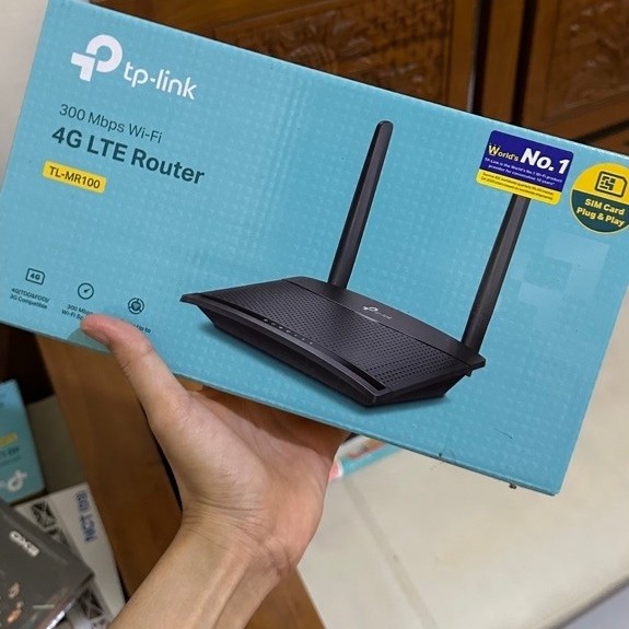 TP LINK TL MR 100 เราเตอร์ 4G LTE
