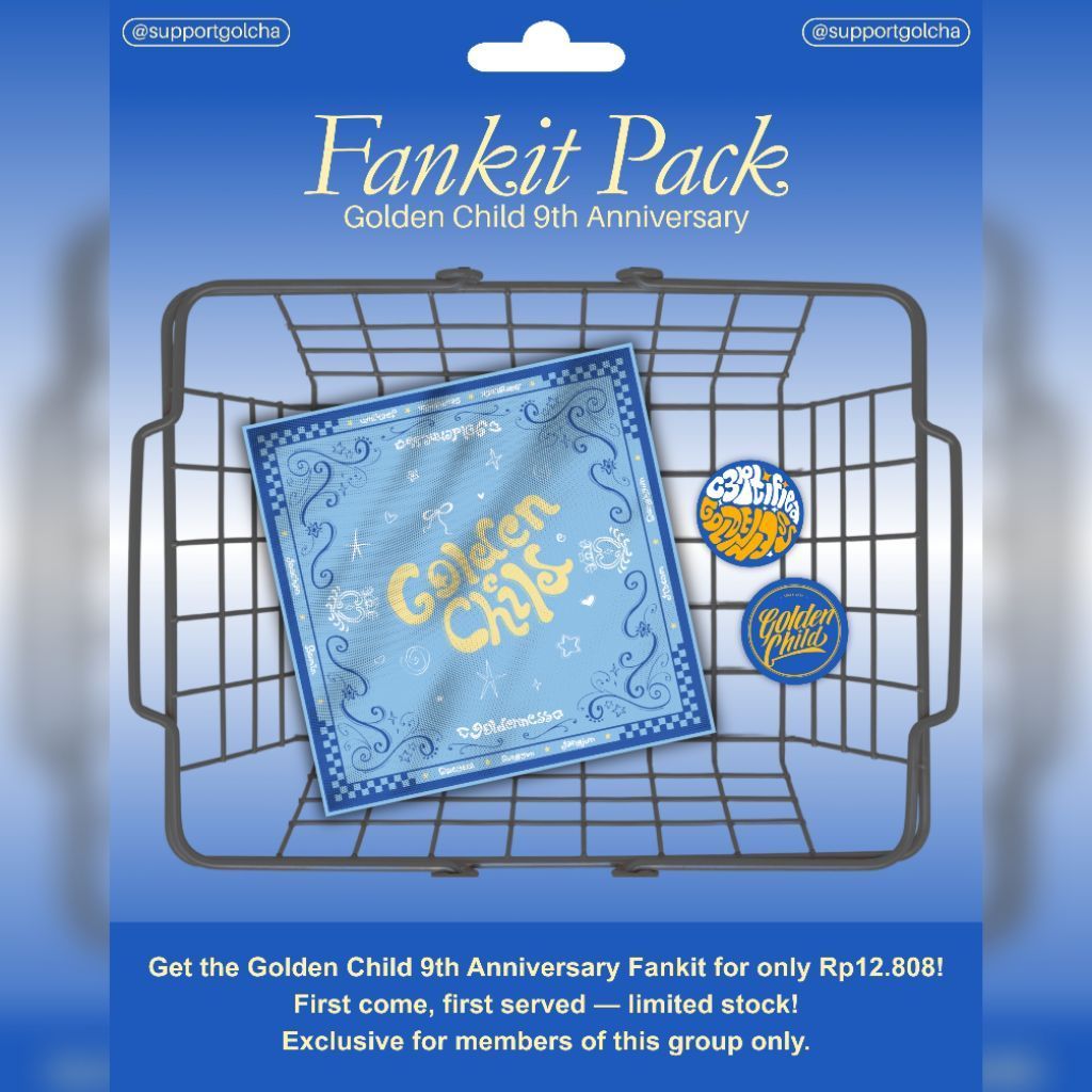 Fankit Pack Golden Child 9th Anniversary
