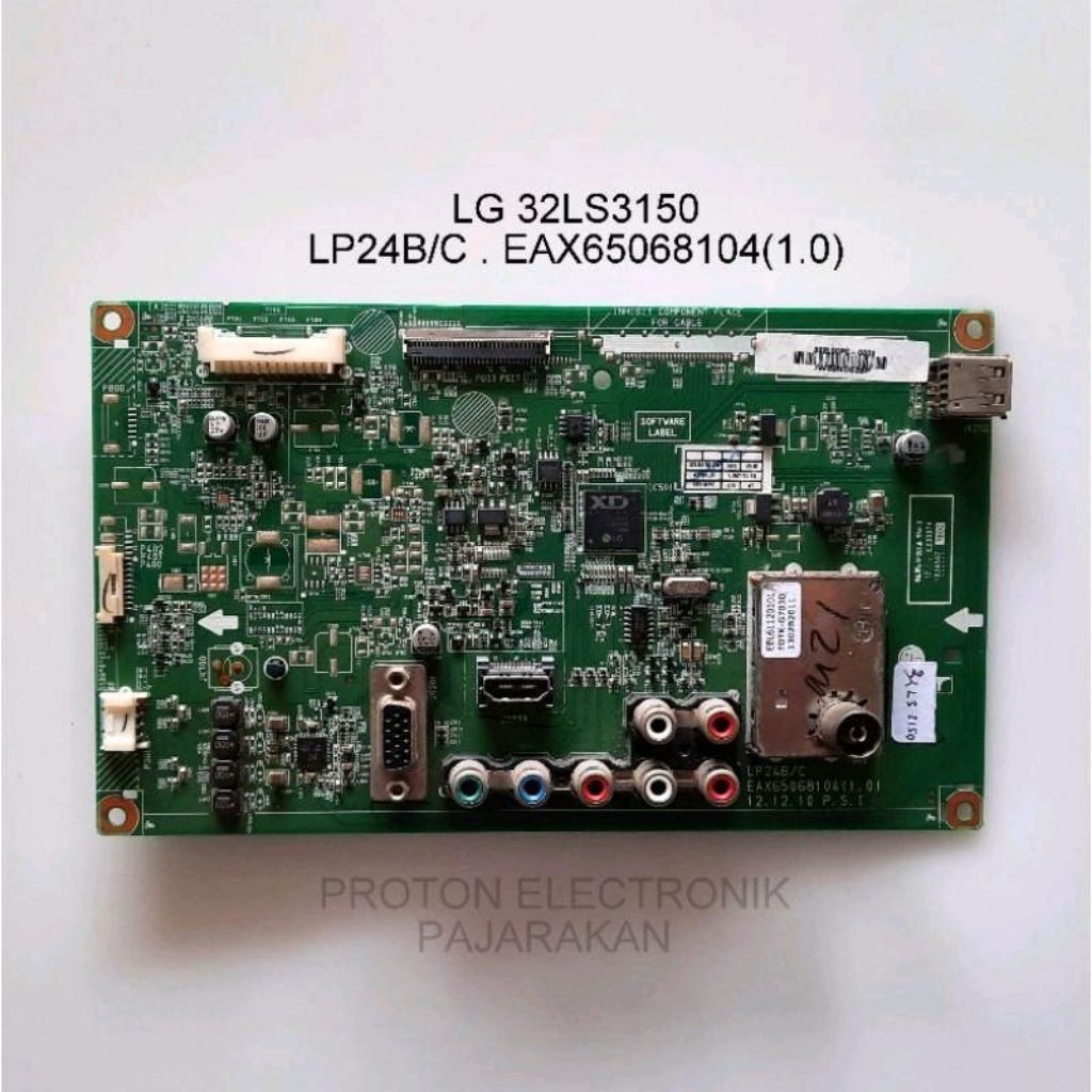 MESIN LG 32CS410 32CS410-TB 32CS412 32CS412-TD 32LS3110 32LS3110-TB 32LS3150-TA เมนบอร์ด LCD LP24B/C