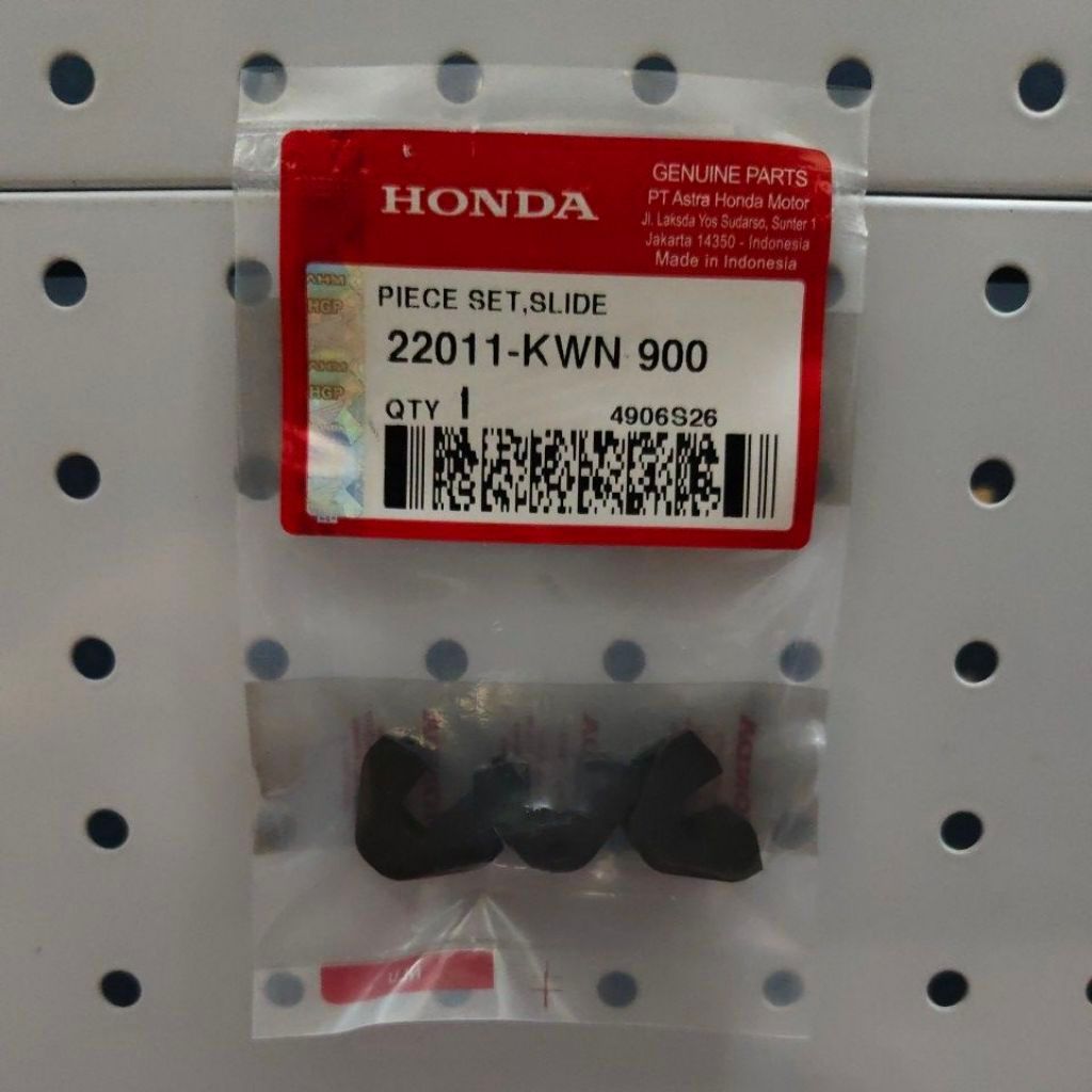 22011KWN900 ชุดชิ้นสไลด์ด้านบน 3 ชิ้น SLIDER VARIO 125