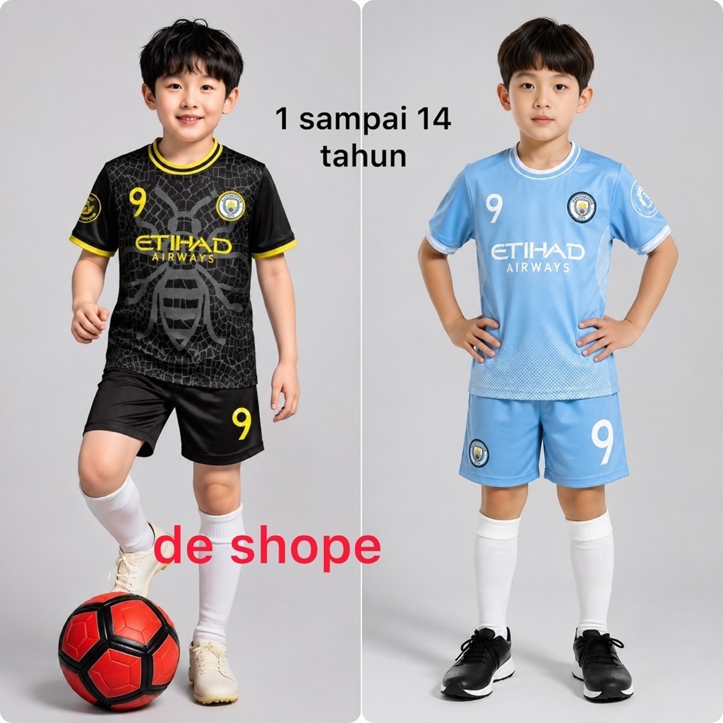 ล่าสุดชุดเสื้อฟุตบอลเด็ก 1-14 ปีชุดเสื้อฟุตบอลชายมินิฟุตบอลฟุตซอลเสื้อกีฬา