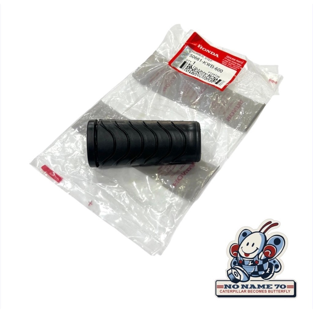 50661 KWB 600 ยาง Step Footsteps พักเท้าหน้า Honda Blade Absolute Revo Supra X 125 FI Helm In Origin