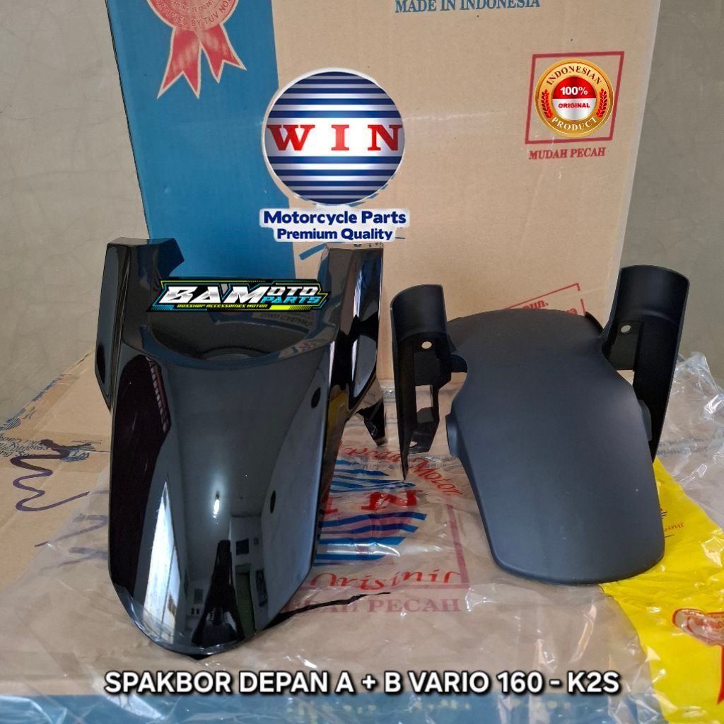WIN - บังโคลนหน้า/บังโคลนหน้า Honda VARIO 160 - บังโคลนหน้า A+B New Honda Vario 160 - K2S