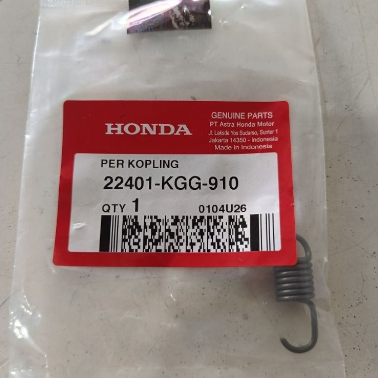 คลัทช์คู่ฤดูใบไม้ผลิสําหรับ Honda PCX 160 PCX 150 ADV 150 ADV 160 Stylo 160 Vario 160 22401 KGG 910 