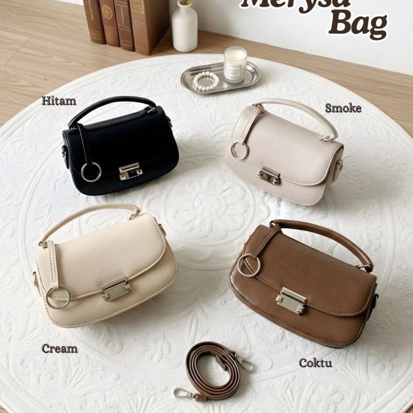 FFashion - กระเป๋าสะพายข้างผู้หญิงอินเทรนด์ | กระเป๋า MERYSA