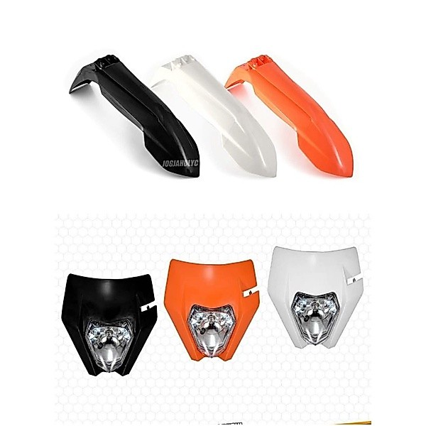 FRONT FENDER KTM 250 2017 HEADLAMP KTM 2017 FRONT LIGHT KTM 2017 KLX 150 CRF 150 L WR 155 YZ DTRACKE