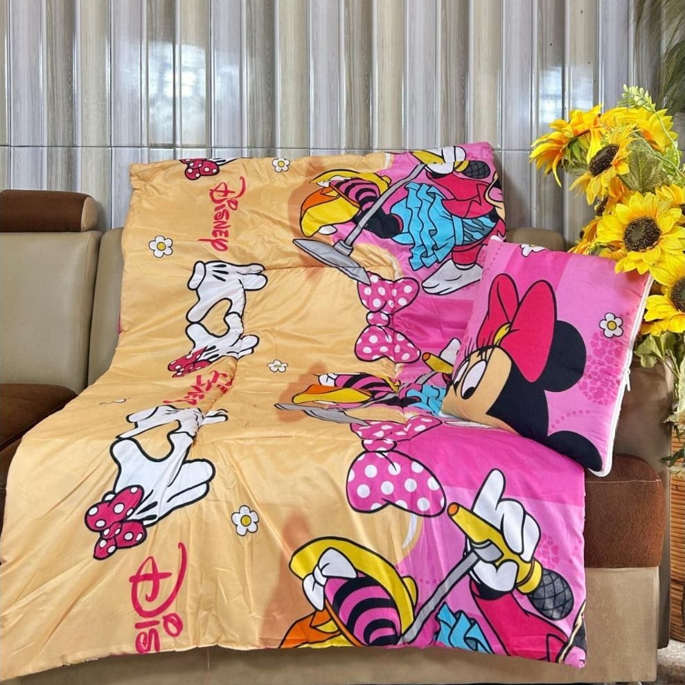 PILLOW BLANKET/BAlMUT (2 in 1) CAN BE A BLANKET FOLDED INTO A PILLOW / ผู้ใหญ่/เด็ก Balmut 2 IN 1 PI
