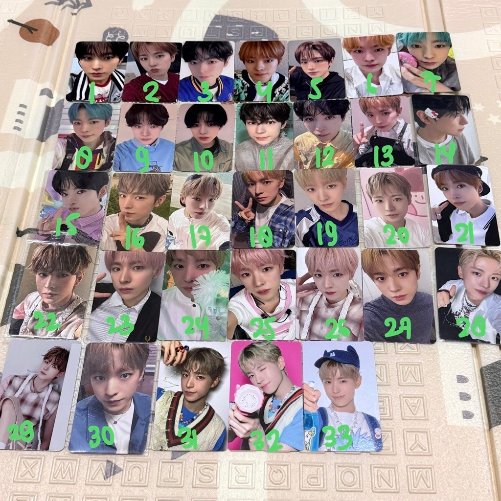 WTS NCT WISH YUSHI โฟโต้การ์ดอย่างเป็นทางการ