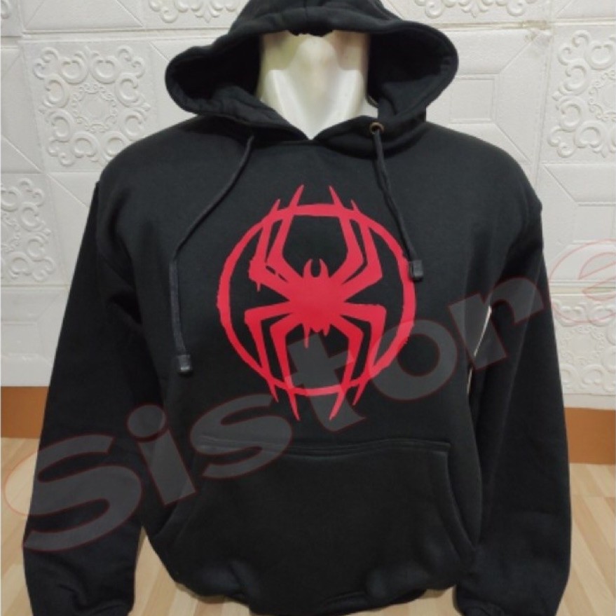 SpiderMan Miles Morales Hoodie เสื้อกันหนาว Spider man Across The Spiderverse Hoodie pullover