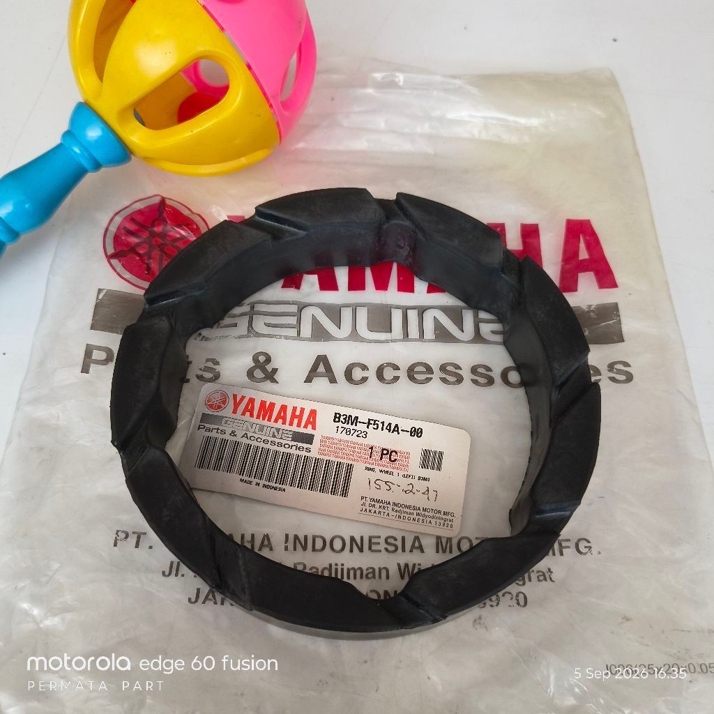 Yamaha wr155 wr 155 B3M-F514A-00 ยางดิสเบรคหน้าเดิม Yamaha YPG