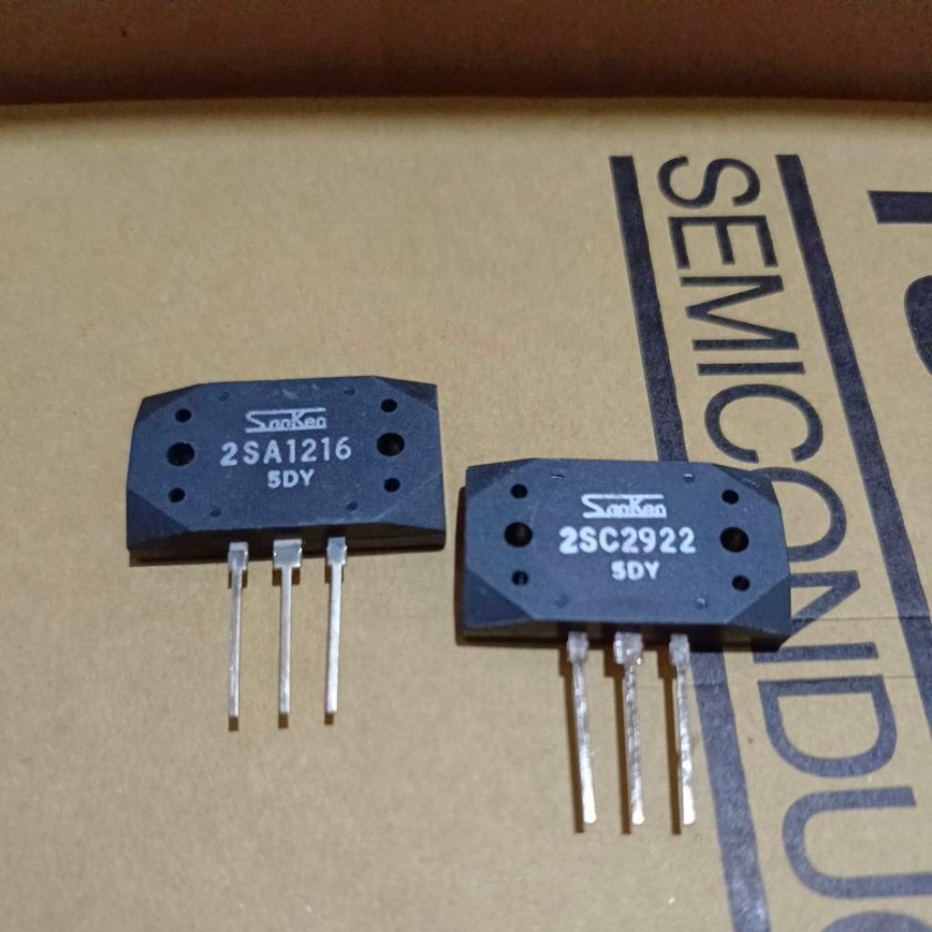 ทรานซิสเตอร์ Sanken 2SA1216 2SC2922 5DY ไม่มีแม่เหล็ก