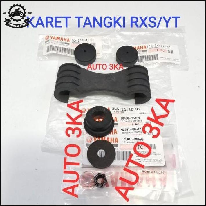 ยาง Damper Tank Mount Rxs Rx-100 Rx-125 Twin Rs-100 Original 122-24181-00 3M5-24182-01 90480-25189 9