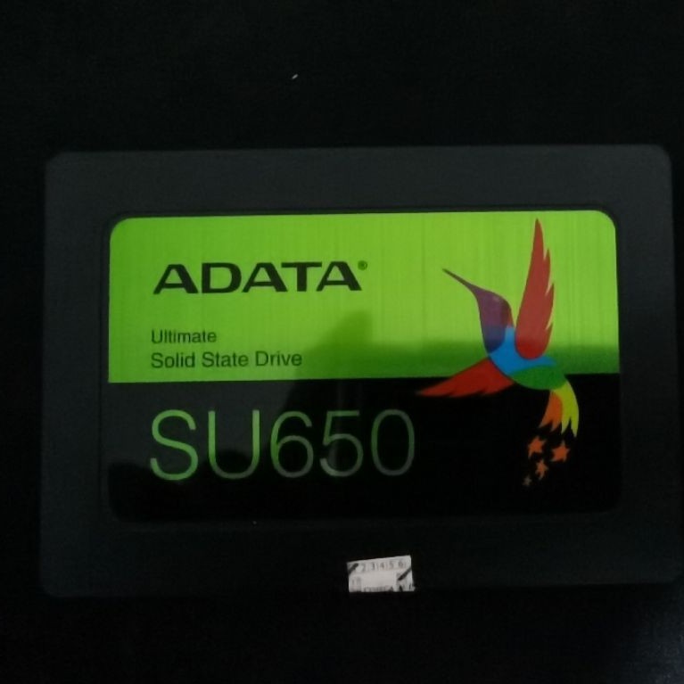 ADATA SU650 120GB SSD สุขภาพที่สอง 99% Perfect Condition