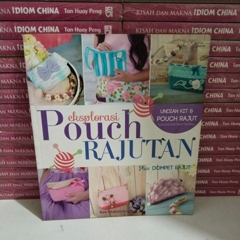 CRAFT BOOK - KNITTED POUCH EXPLORATION PLUS KNITTED WALLET