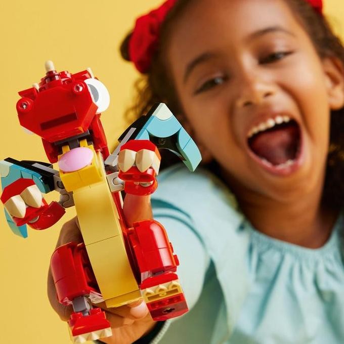 Lego Creator 3 In 1 Red Dragon 31145