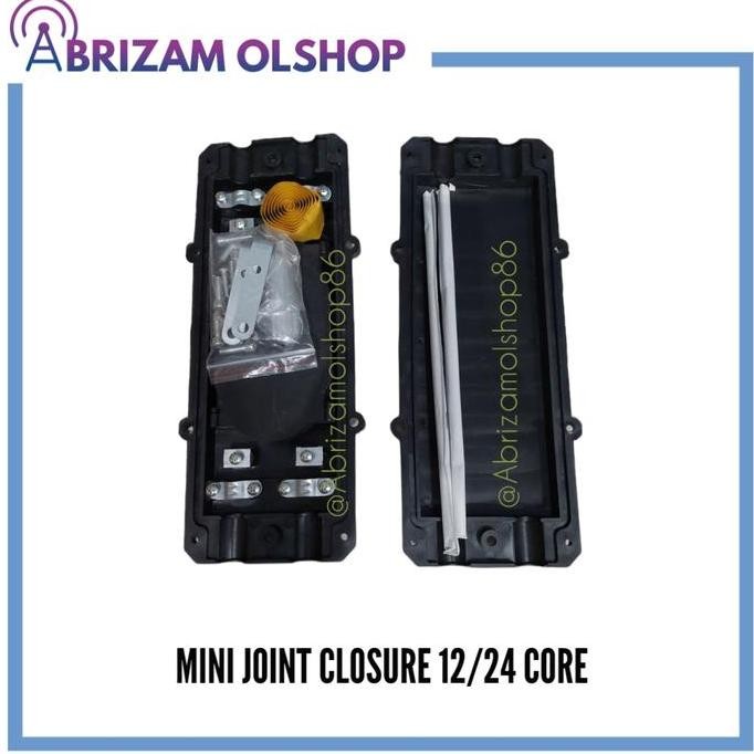 DI158 >> MINI JOINT CLOSURE 12 / 24 CORE FIBER OPTIC