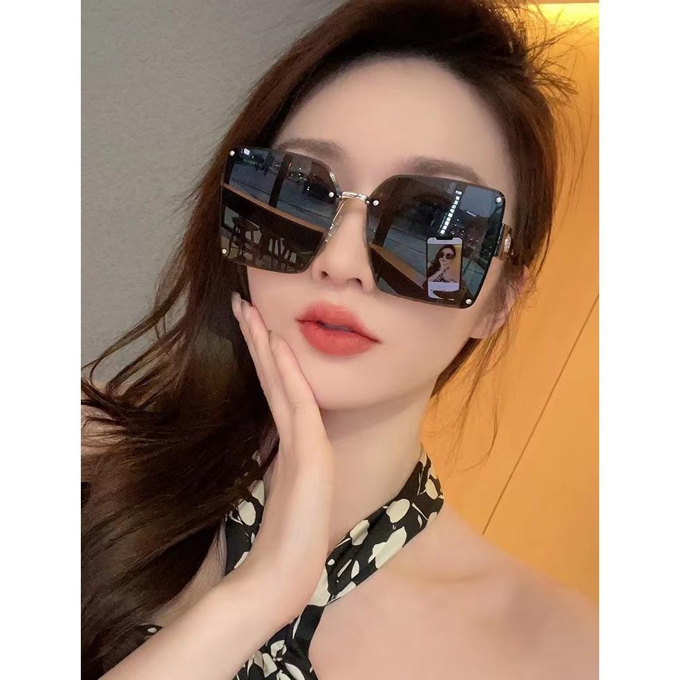 Ready_Stock Rowling(Ka-272) แว่นกันแดด แว่นกันแดดไทเทเนียม แว่นกันแดดทรงสี่เหลี่ยมผู้หญิง แว่นแฟชั่น