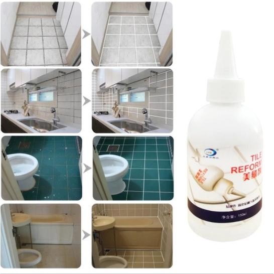 จัดส่งฟรี Xtra Ter-98 Tile Gap Filler Liquid กระเบื้อง Gap Refill Agent Sealer ซ่อมกาวสีขาว Dwl-49