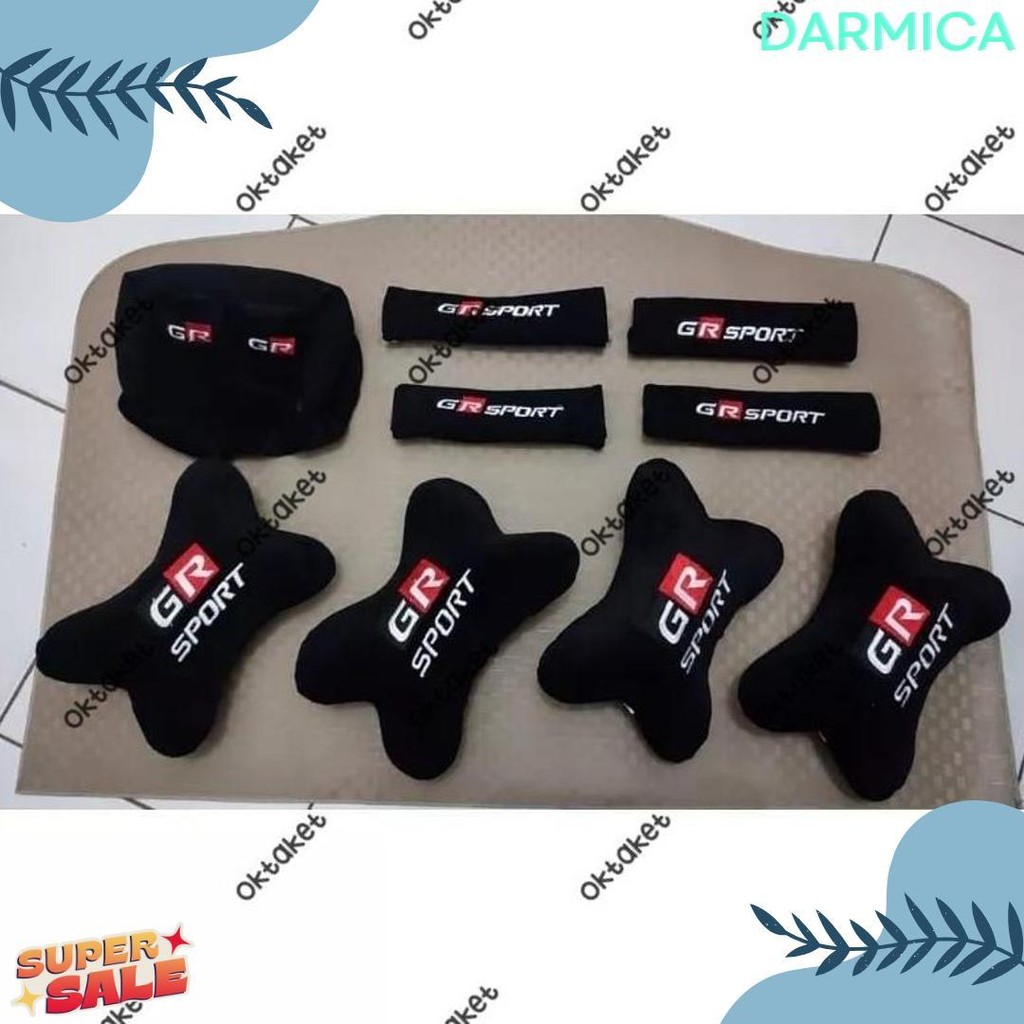 ต้องมี! หมอนในรถยนต์ 9 In 1 พร้อม Gr Sport Writing Universal Car Sr