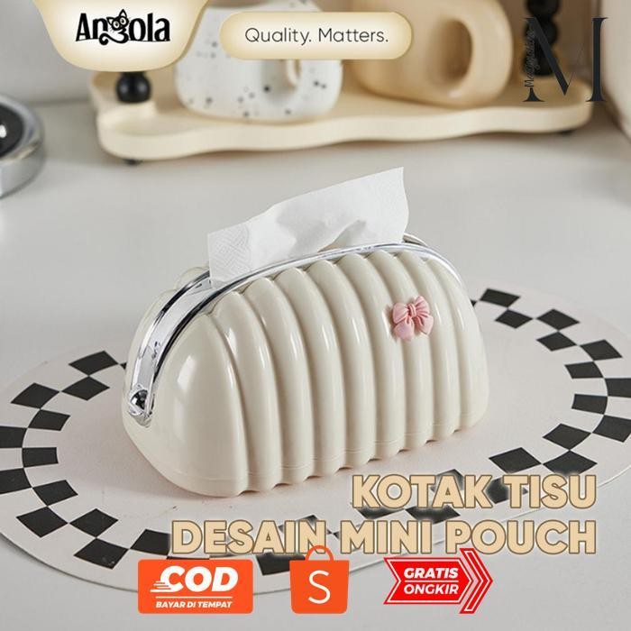 มากที่สุด!! T-56 ul-64 Angola Shell Design ที่ใส่ทิชชู่ Mini Pouch D82 กล่องทิชชู่สไตล์มินิมอล / กล่