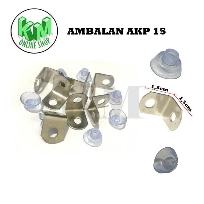 - ชั้นวางของ L SS.. เอเคพี 15 ( 1.7 ซม. x 1.7 ซม.) 500 ชิ้น