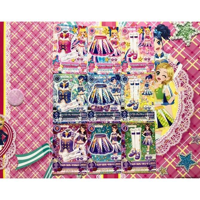 Aikatsu Japan Promotion Pink Blue Purple High Parade Ichigo Original Card