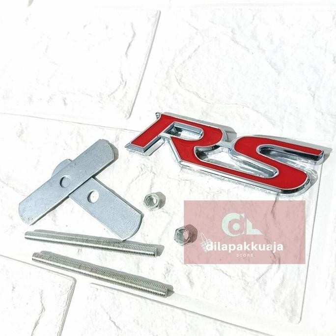 สัญลักษณ์กระจังหน้าหม้อน้ํา Rs Jazz Brio Civic Brv Crv โลโก้ Rs