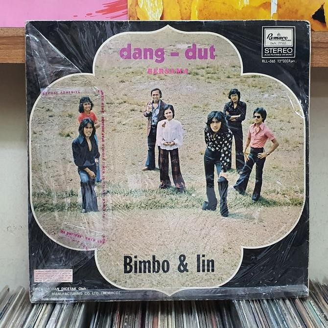 BIMBO & IIN - Dangdut with Bimbo เล่ม 1 (บันทึกไวนิล) คอลเลกชันต้นฉบับที่หายาก