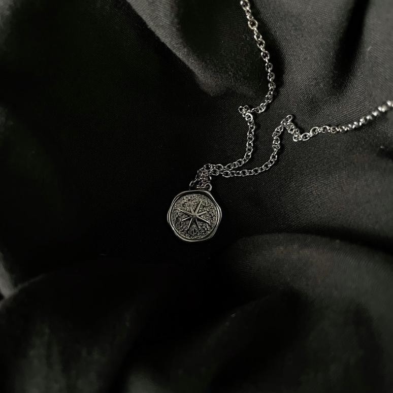 สร้อยคอโซ่ Heatshrin Amore - สร้อยคอโซ่เหรียญสแตนเลสป้องกันสนิม Kec-76