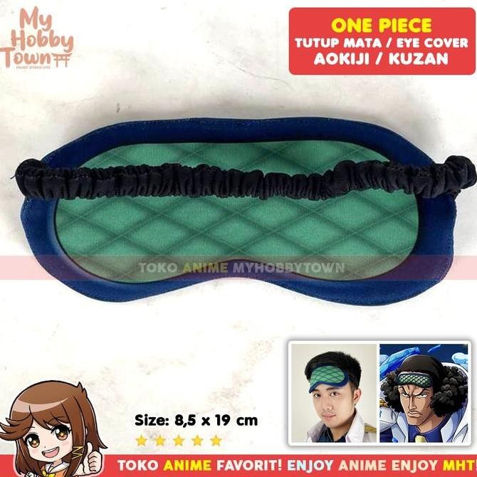 MATA Eye Cover Anime One Piece Aokiji Kuzan Blindfold