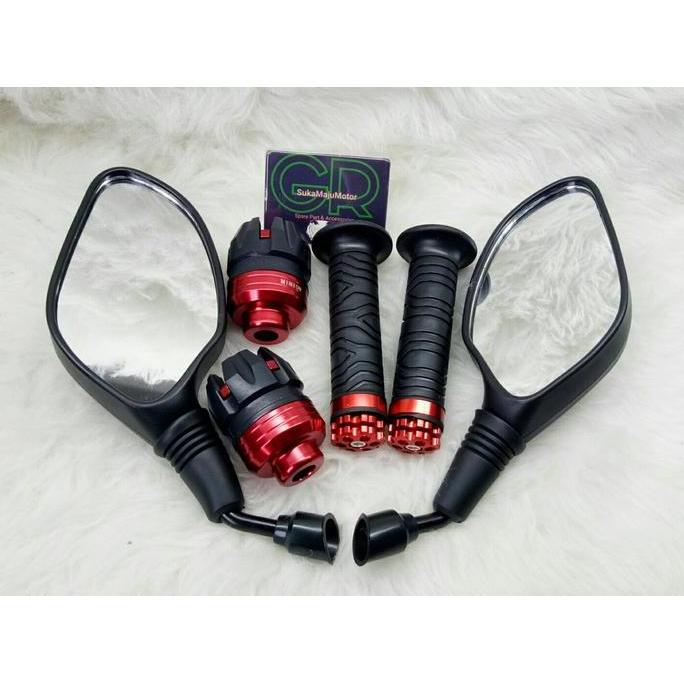 Click mirror msx racing Handsle kitaco ring แพ็คเกจเพลา jalu un