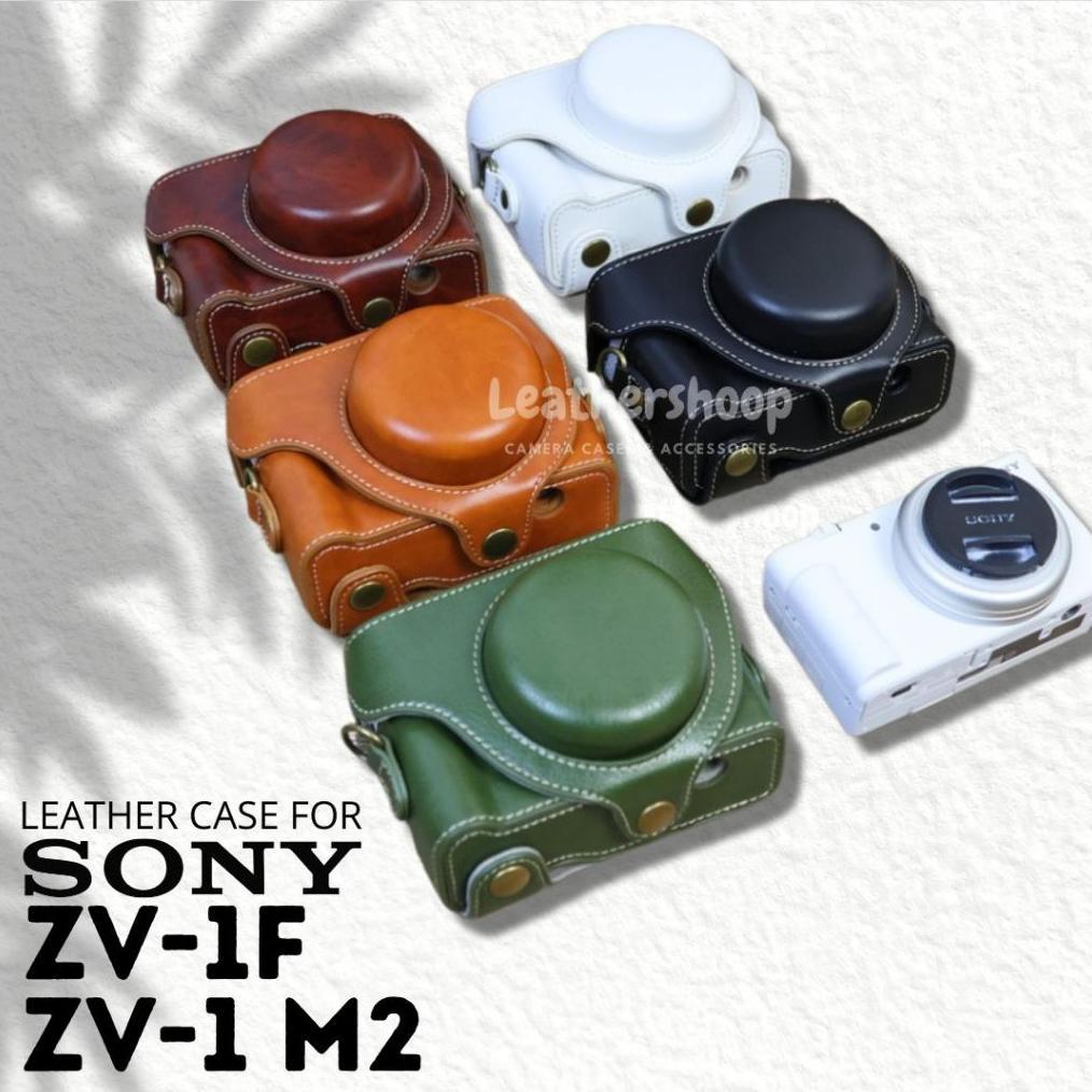 ฝาครอบหนังสําหรับ SONY ZV-1F ZV1F ZV1M2 ZV-1II เคสป้องกันกล้อง
