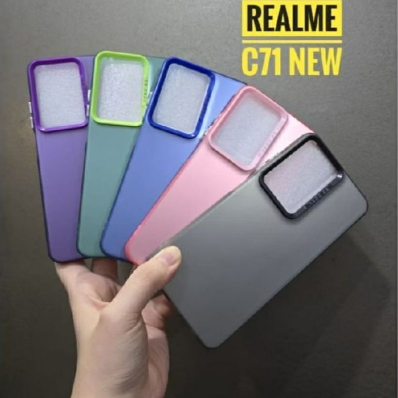 SOFTCASE IMD MATTE HYBRID REALME C71 / CASING REALME C71