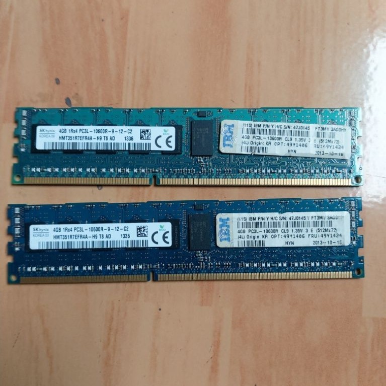 RAM Server DDR3 ECC SK hynix 4GB