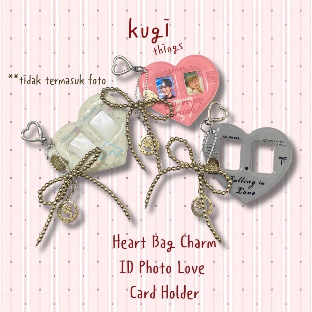 [READY] ที่ใส่บัตร ID Photo Love Cherish You Cahol ID Photo