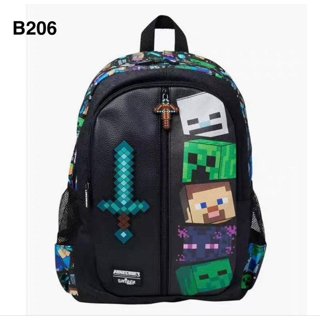 NEW กระเป๋าเป้ MINECRAFT SD ขนาด 30x13x42cm