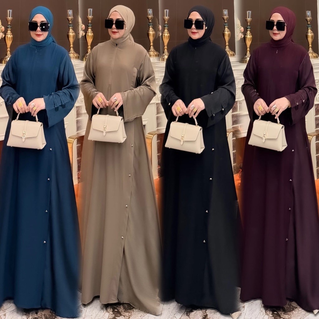 YASAERA ABAYA BY VELINO COLLECTION THE LATEST SIMPLE ELEGANT LUXURIOUS ABAYA สําหรับ UMRAH และ HAJJ 