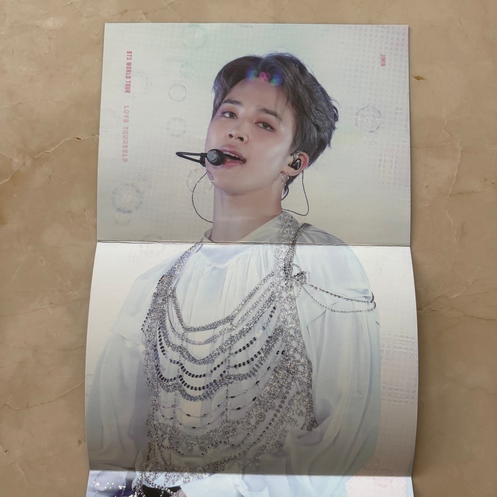 [READY FREE PC] โปสเตอร์ BTS JIMIN FLED คอนเสิร์ต PHOTOBOOK ฟรี SUGA JAPAN PC