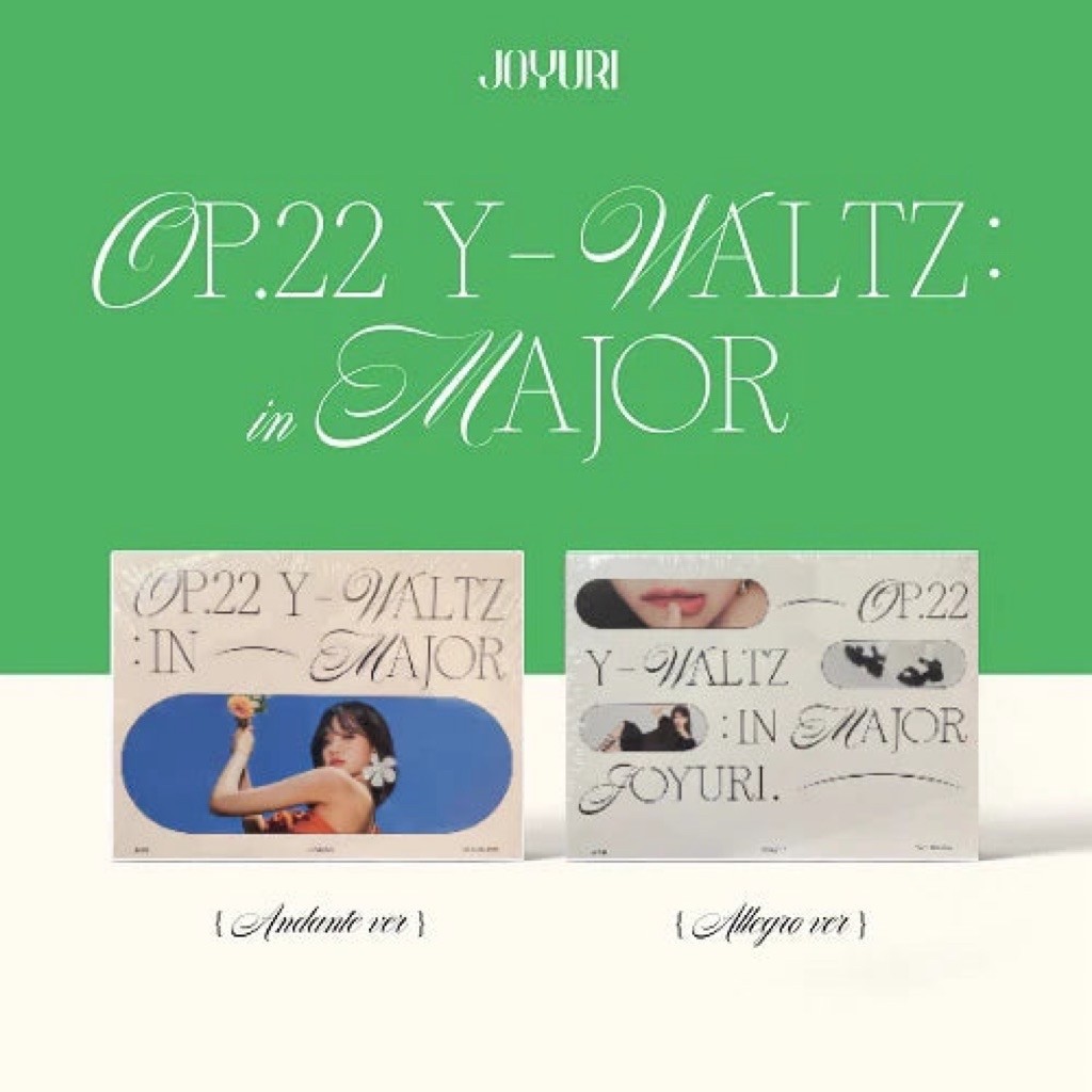 OFFICIAL JO YURI OP22 Y WALTZ IN MAJOR PHOTOBOOK