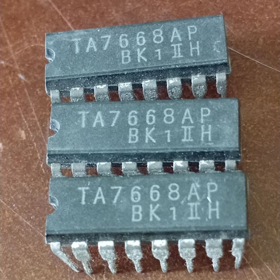 ชิป IC TA7668AP DIP-16 ส่วนประกอบอิเล็กทรอนิกส์