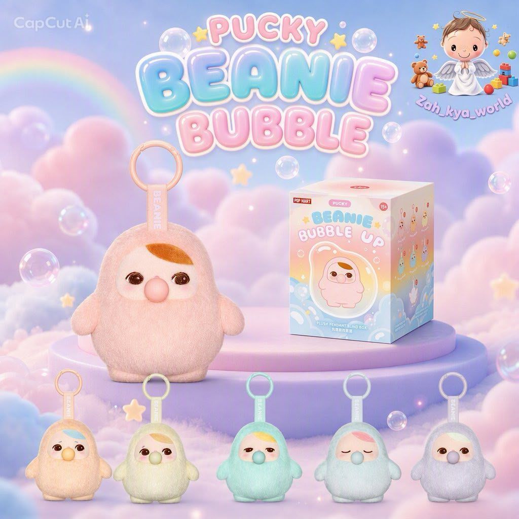 - PUCKY BEANIE BUBBLE ดั้งเดิม