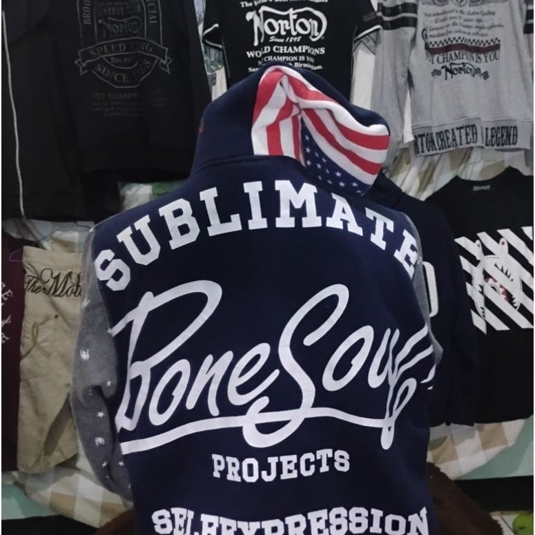 B-ONE Soul เสื้อฮู้ดมีซิปคู่