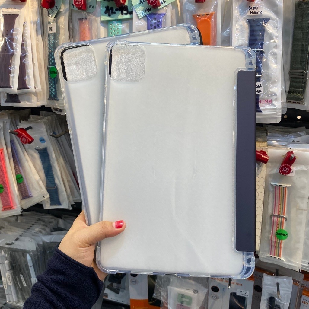 ฝาครอบ FLIP INFINIX X PAD 20 PRO 12 Inc ซิลิโคนเปิดปิด INFINIX X PAD 20 Pro ฝาครอบใส